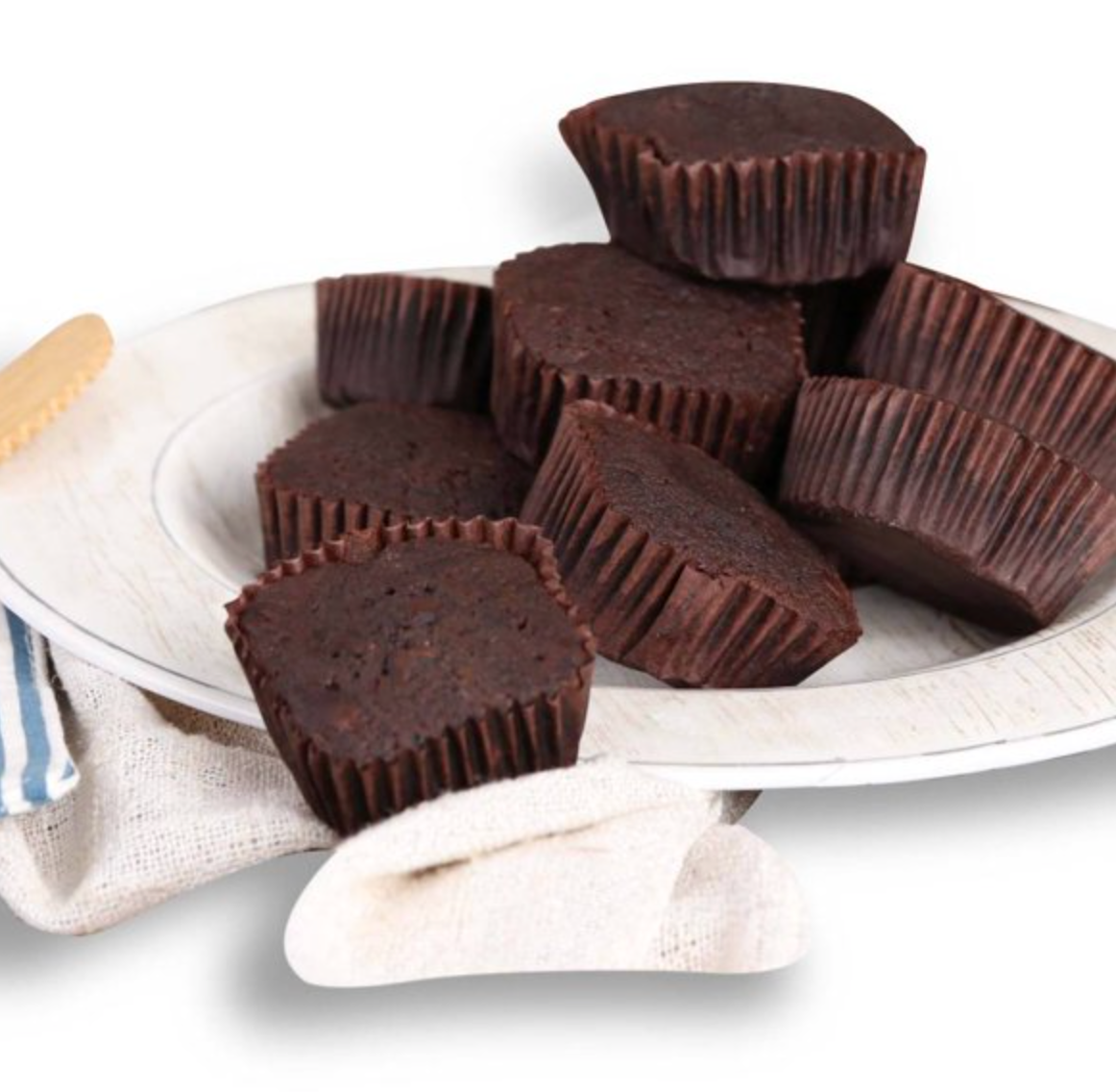 Mini Brownies de Chocolate 27 pzas -.