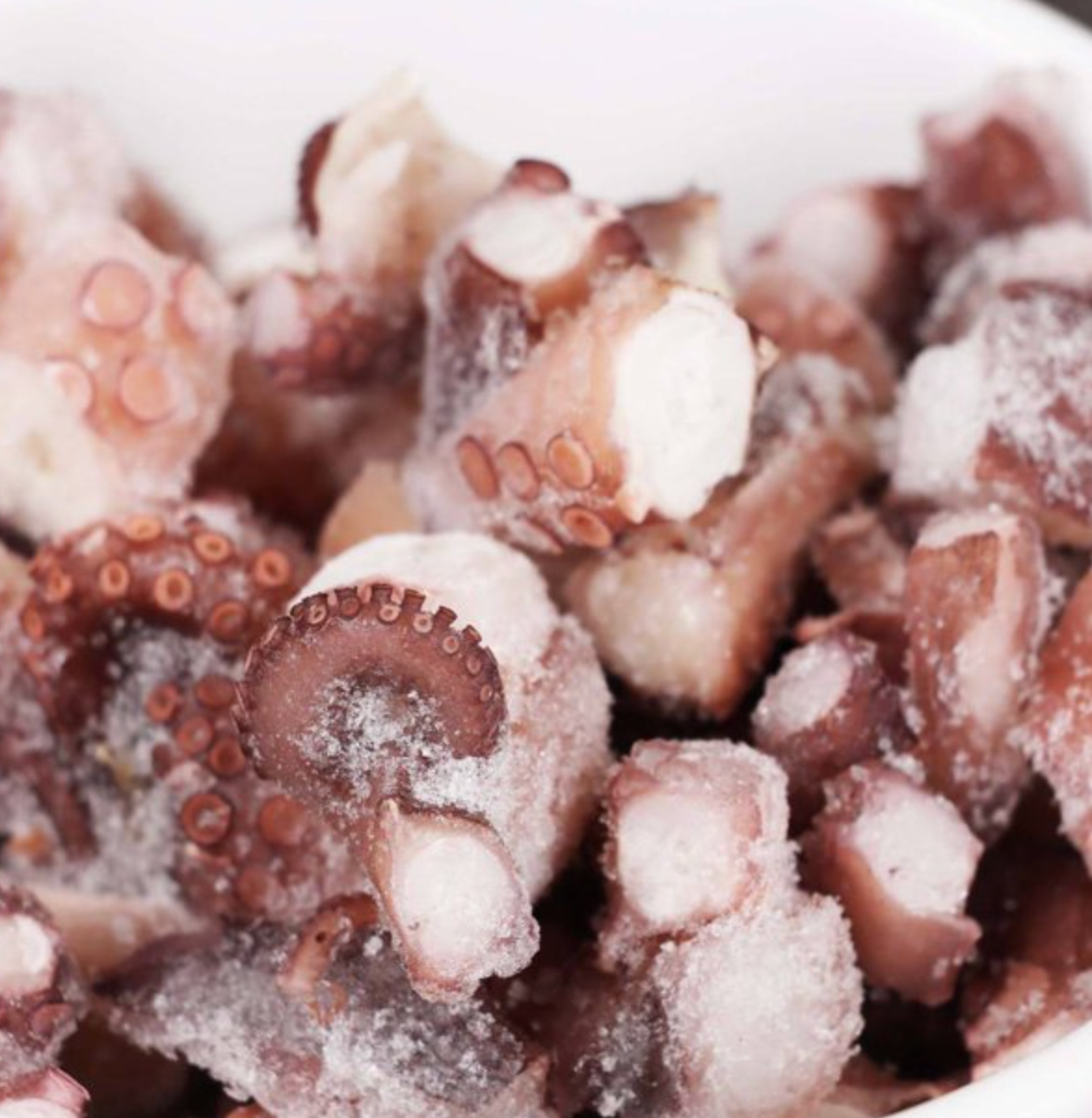 Pulpo Cocido Picado La sanitaria 800 g - .