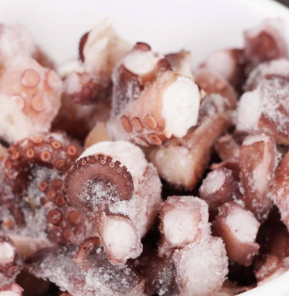 Pulpo Cocido Picado La sanitaria 800 g - .