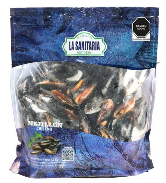 Mejillón Chileno Producto chileno 1.2 kg - .