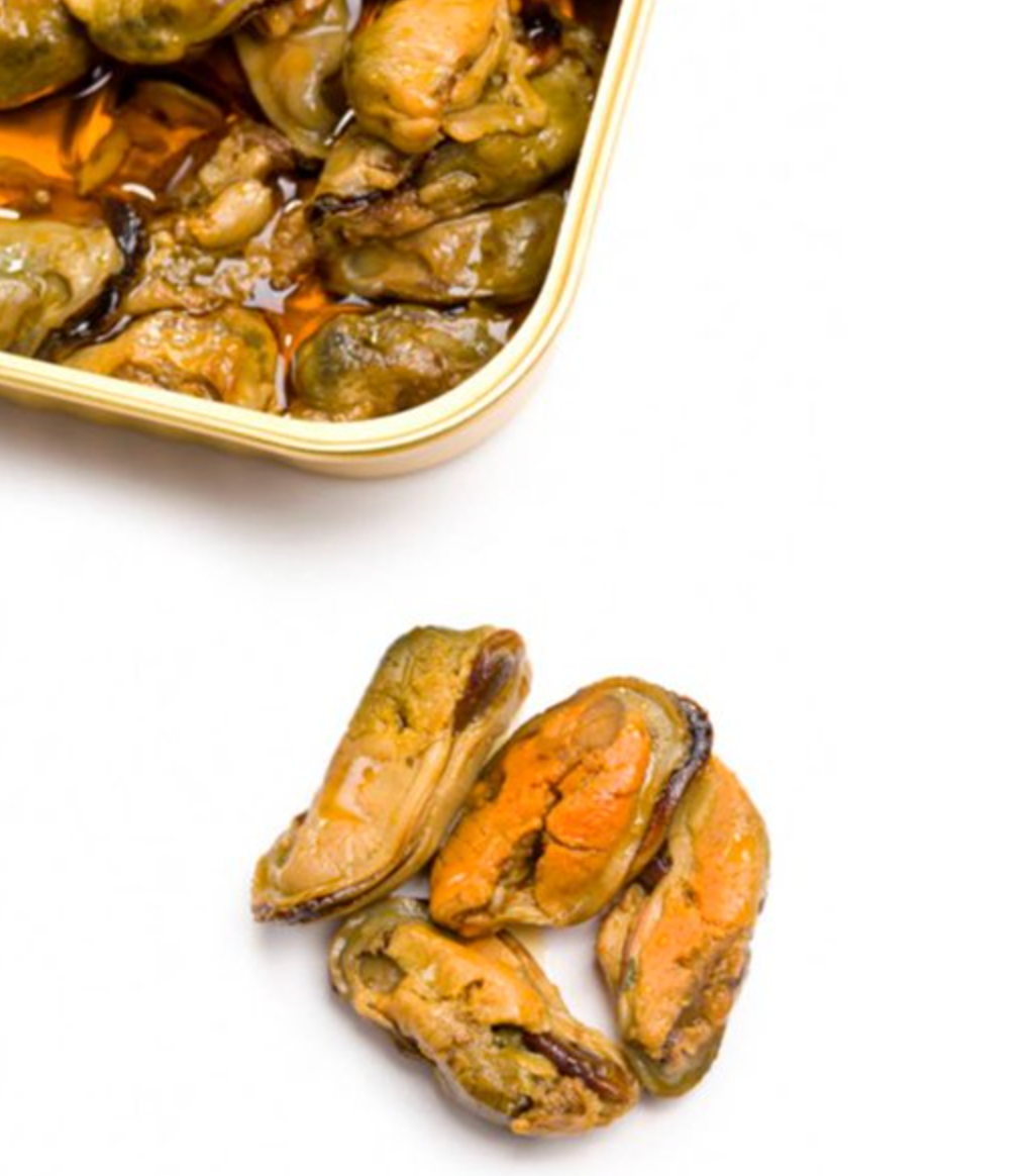 Mejillones Rías Baixas Ahumados 3 pzas de 111 g -.