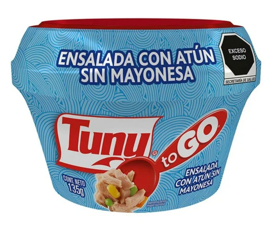Ensalada de Atún Tuny Primavera To Go 8 pzas de 135 g c/u - .