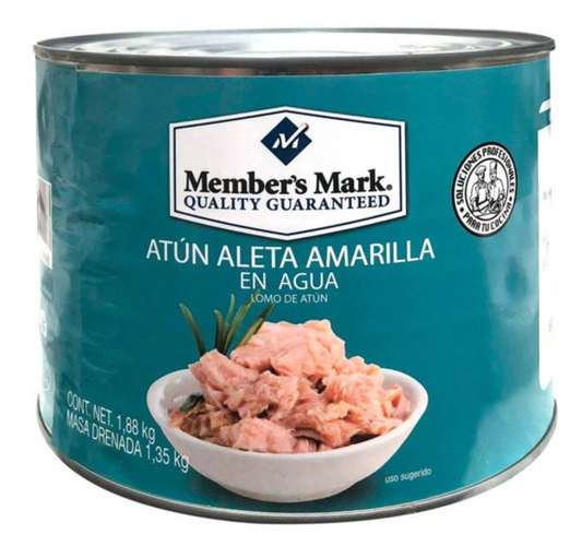 Atún en Agua Member's Mark 1.8 kg - .
