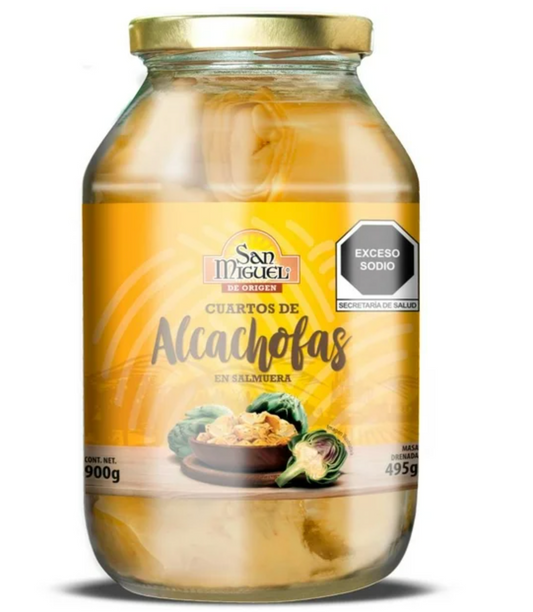 Cuartos de Alcachofa San Miguel 900 g -.