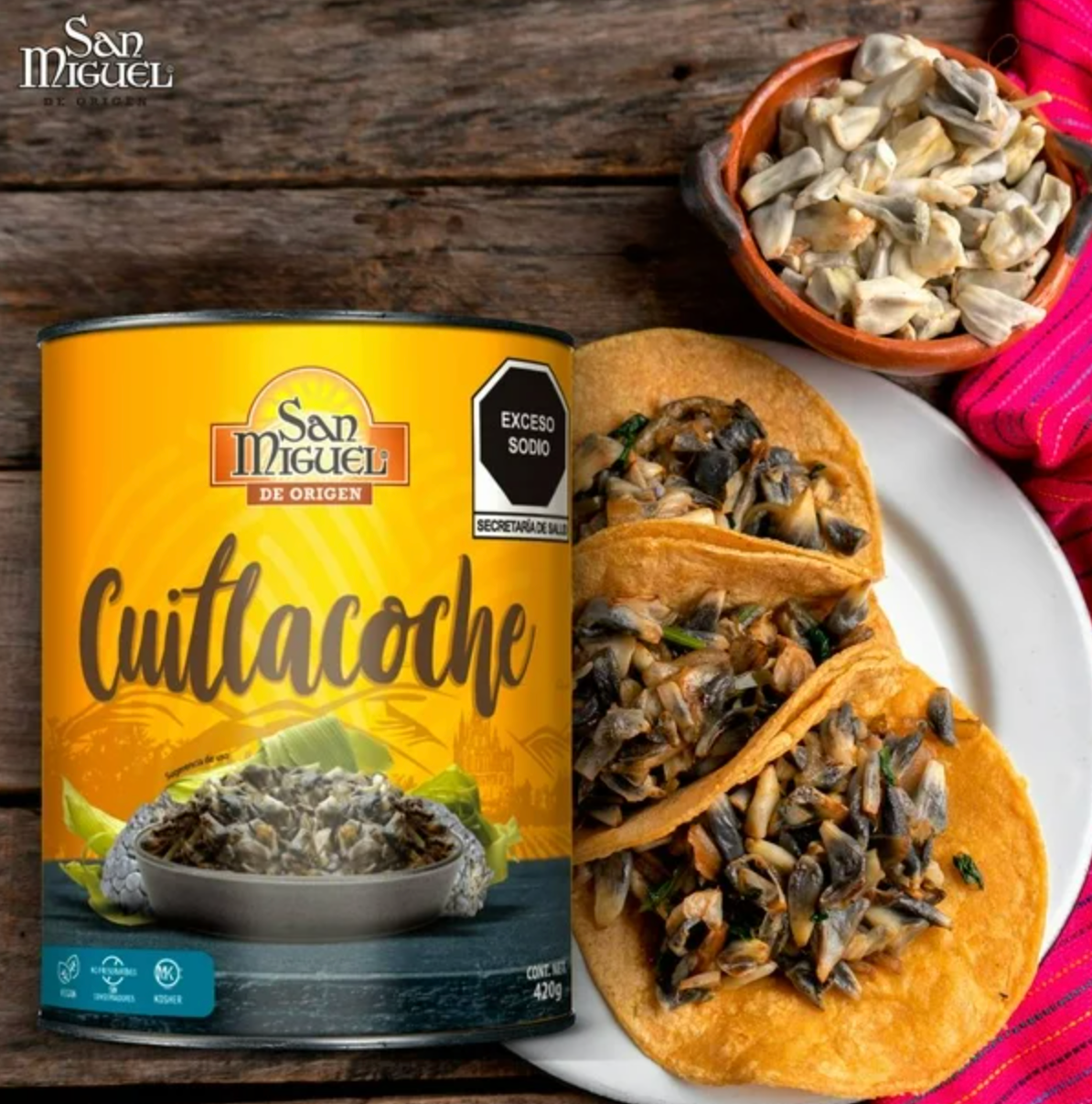 Cuitlacoche San Miguel 420 g - .