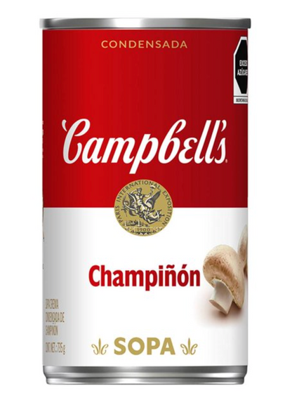 Crema de Champiñones Campbell's 4 pzas de 735g - .