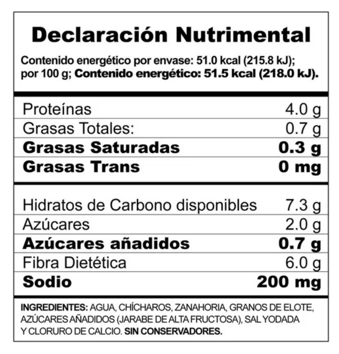 Ensalada de Vegetales Herdez 8 pzas de 220 g - .