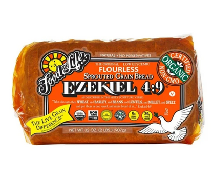 Pan de Grano Entero Ezekiel 907 gr - .