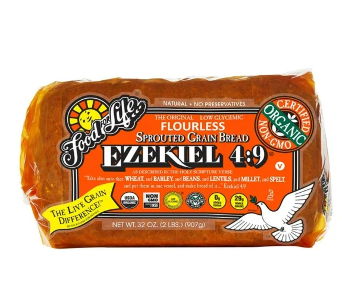 Pan de Grano Entero Ezekiel 907 gr - .