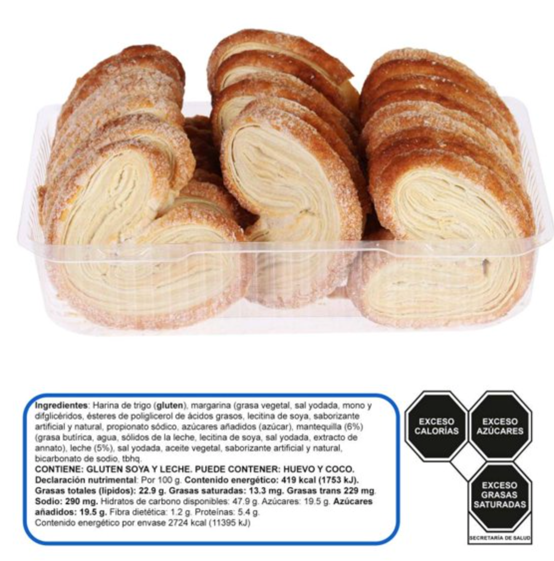 Orejitas Gabi 650 g -.