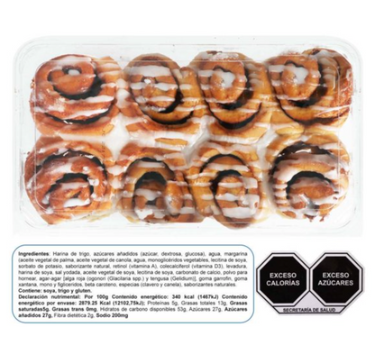 Roles de Canela Le Moulin Bakery Glaseados 825 g - .
