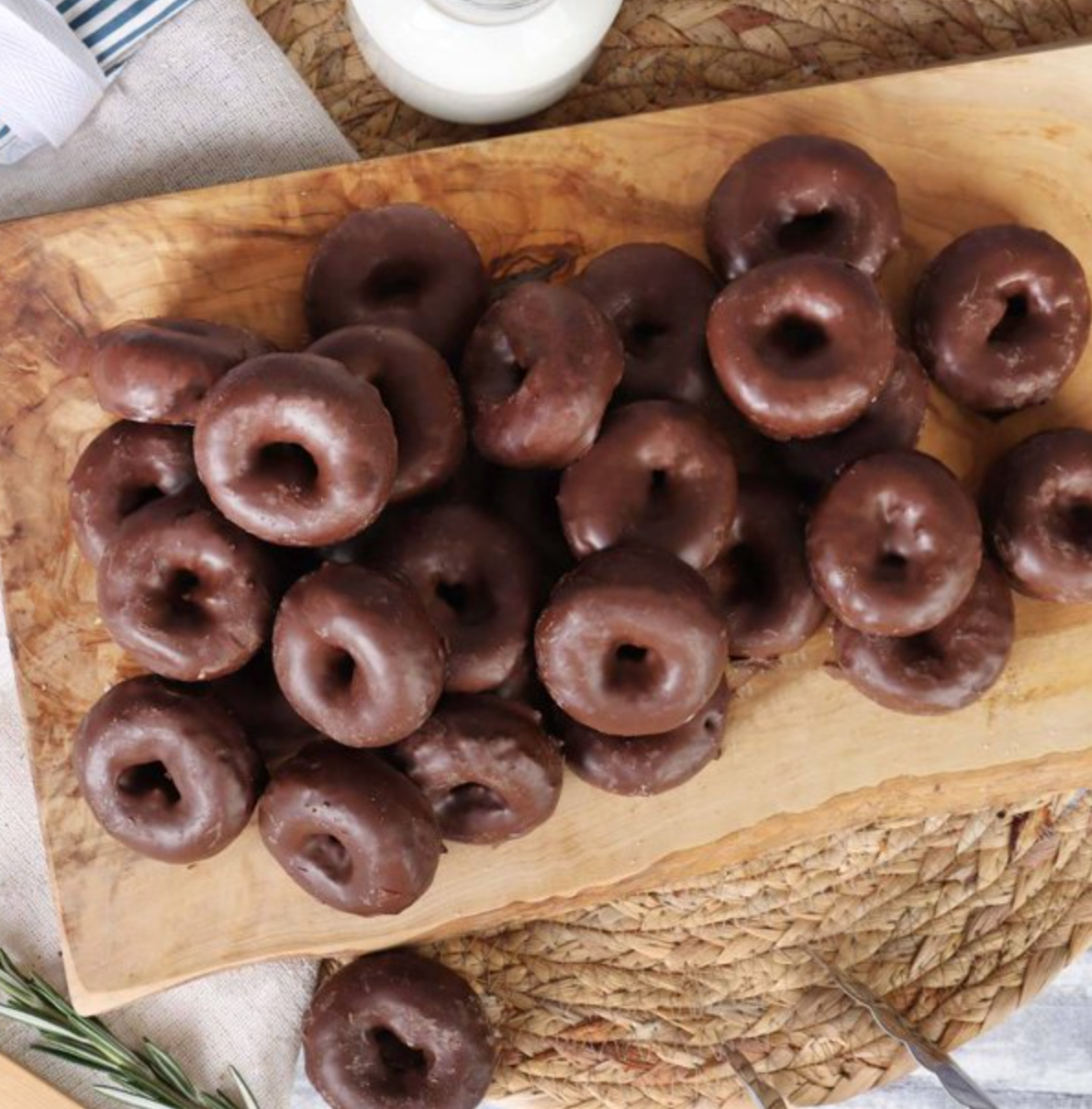Mini donas Coronado Chocolate 680 g -.
