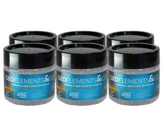 Gel para Cabello GEO ELEMENTS 6 pzas de 250 ml c/u - .