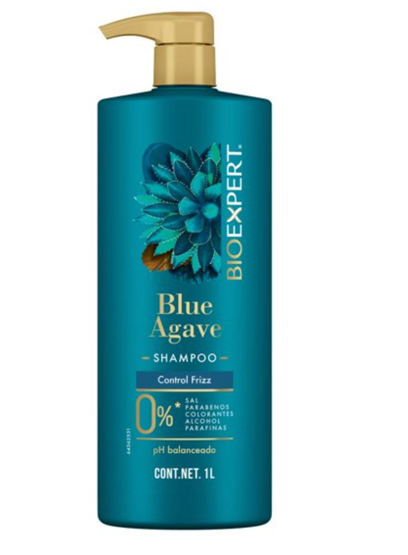 Shampoo Bioexpert Blue Agave Control Frizz 1 l - .
