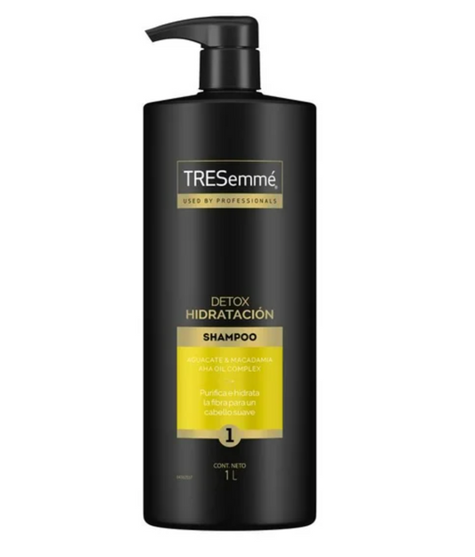 Shampoo Tresemme Detox Hidratación 1 l - .