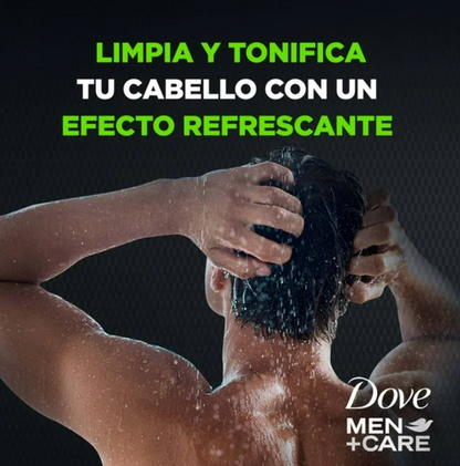 Shampoo 2 en 1 Dove Men Fresh Clean 917 ml - .