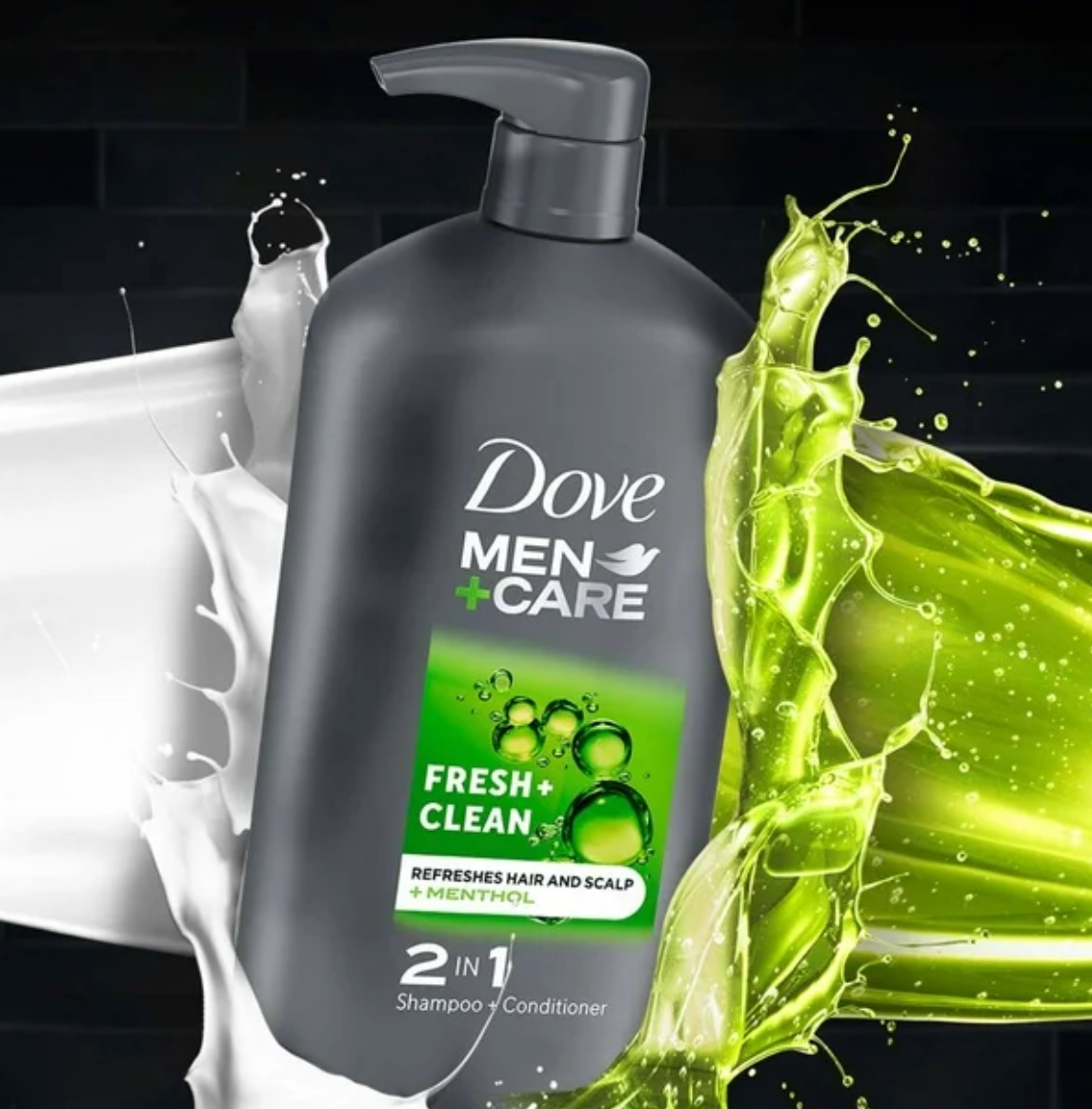 Shampoo 2 en 1 Dove Men Fresh Clean 917 ml - .