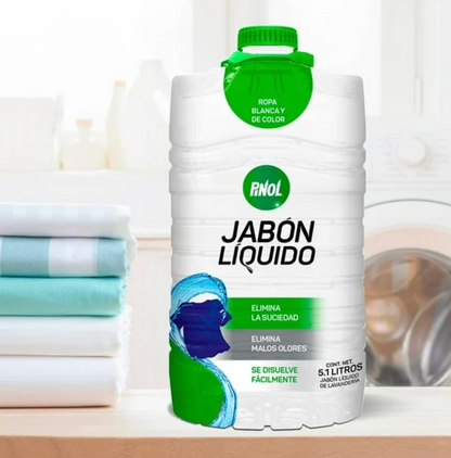 Jabón Líquido PINOL JABON DE LAVANDERIA de Lavandería 5.1 l - .