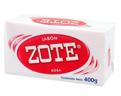Jabón en Barra Zote Rosa 25 pzas de 400 g
