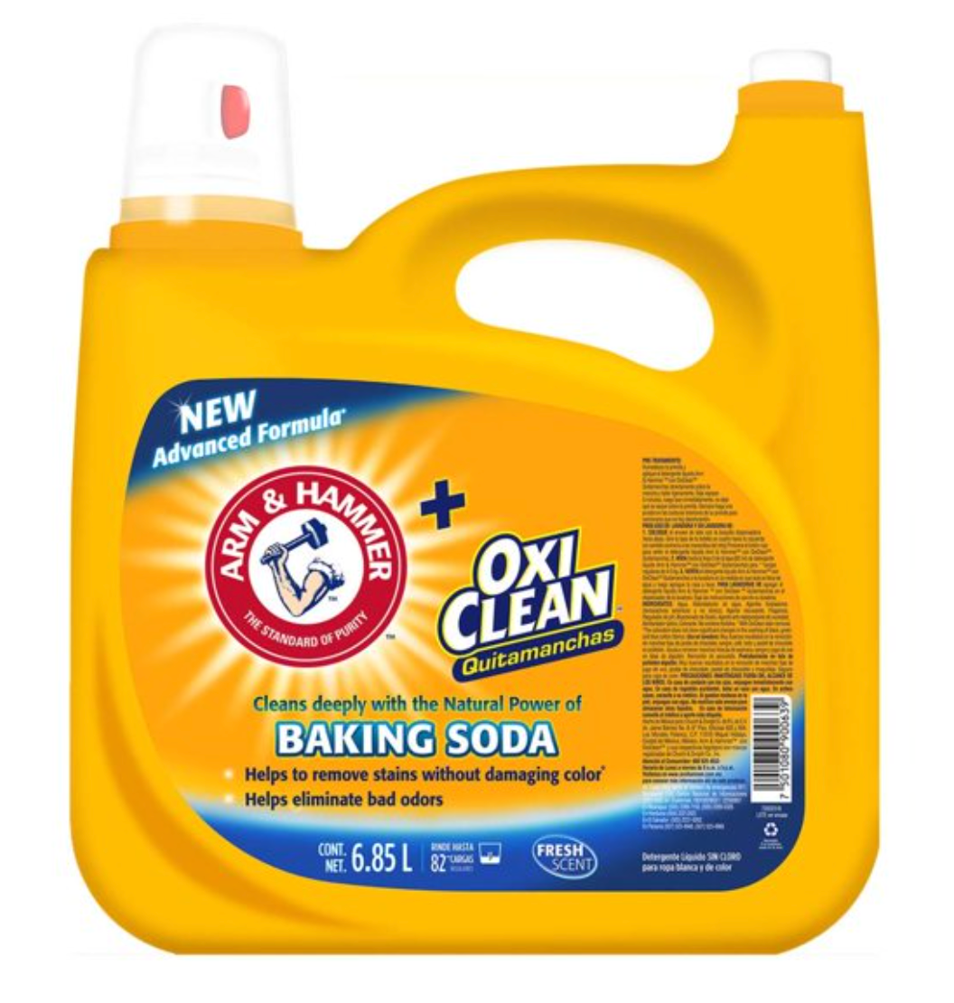 Detergente Líquido Arm & Hammer Oxiclean 6.85 L - .