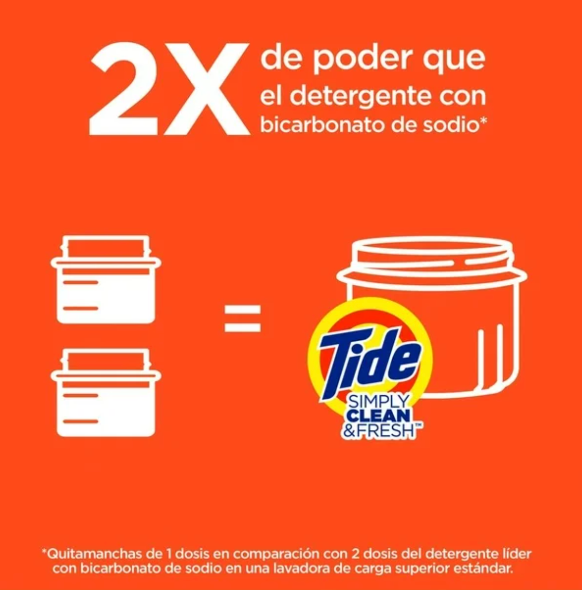 Detergente Líquido Tide Simply Clean and Fresh 3.78 L - .