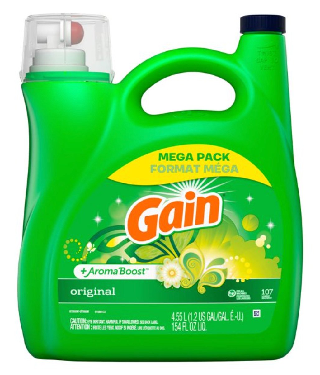 Detergente Líquido Gain Aroma Boost Original 4.5 l - .