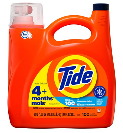 Detergente Líquido TIDE CLEAN BREEZE Clean Breeze 3.9 l - .