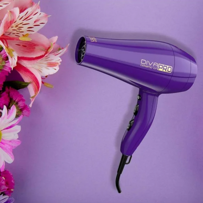 Secadora de Cabello GA.MA Italy Professional Salón Pro Diva 4D Violeta - .