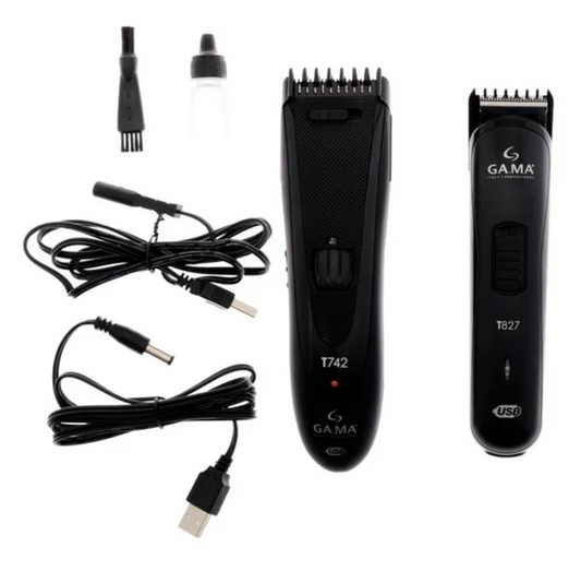 Kit Recortador GA.MA Italy Professional Clipper + Trimmer - .