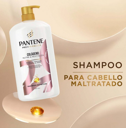 Shampoo Pantene Pro-V Miracles Colágeno Nutre & Revitaliza 950 ml - .