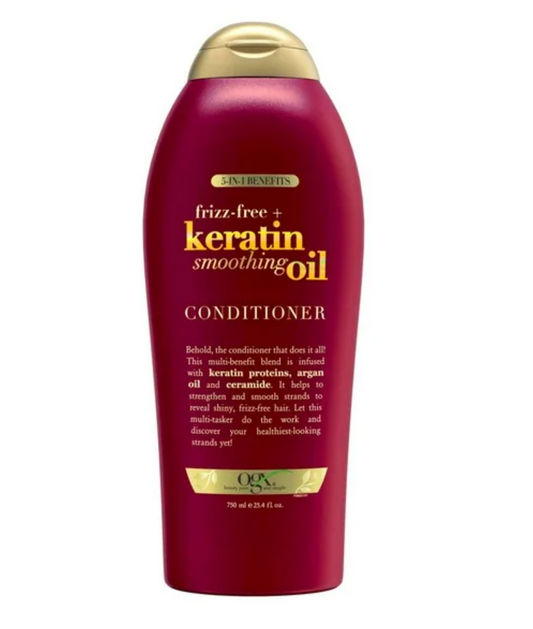 Acondicionador OGX Keratin Oil Aceite de Queratina 750 ml - .