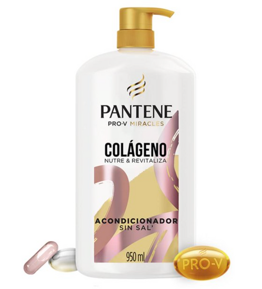 Acondicionador Pantene Pro-V Colágeno Nutre & Revitaliza 950 ml - .