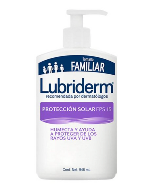 Crema Corporal Lubriderm Protección Solar UV 15 946 ml