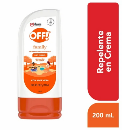 Repelente en Crema OFF! 2 pzas de 200 ml c/u - .