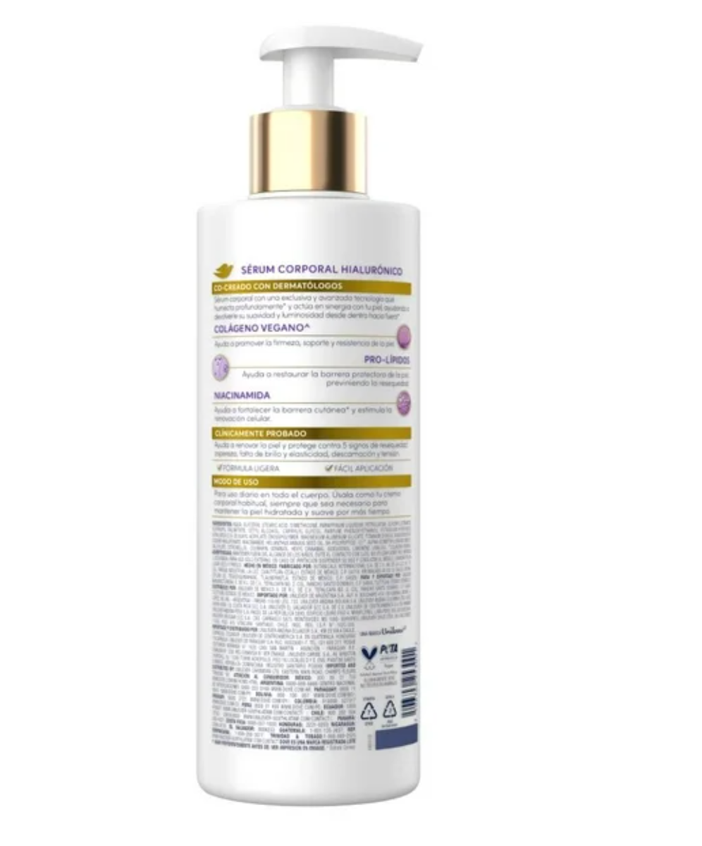 Sérum Corporal Dove Ácido Hialurónico 1 L - .