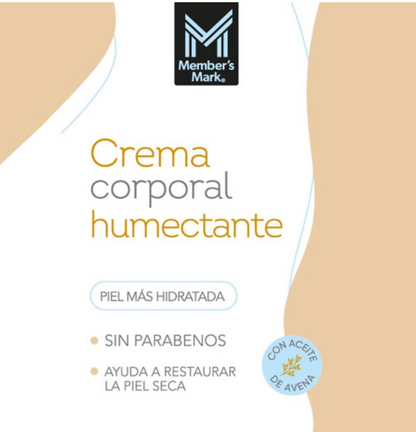 Crema Corporal Humectante Member's Mark 1 l - .