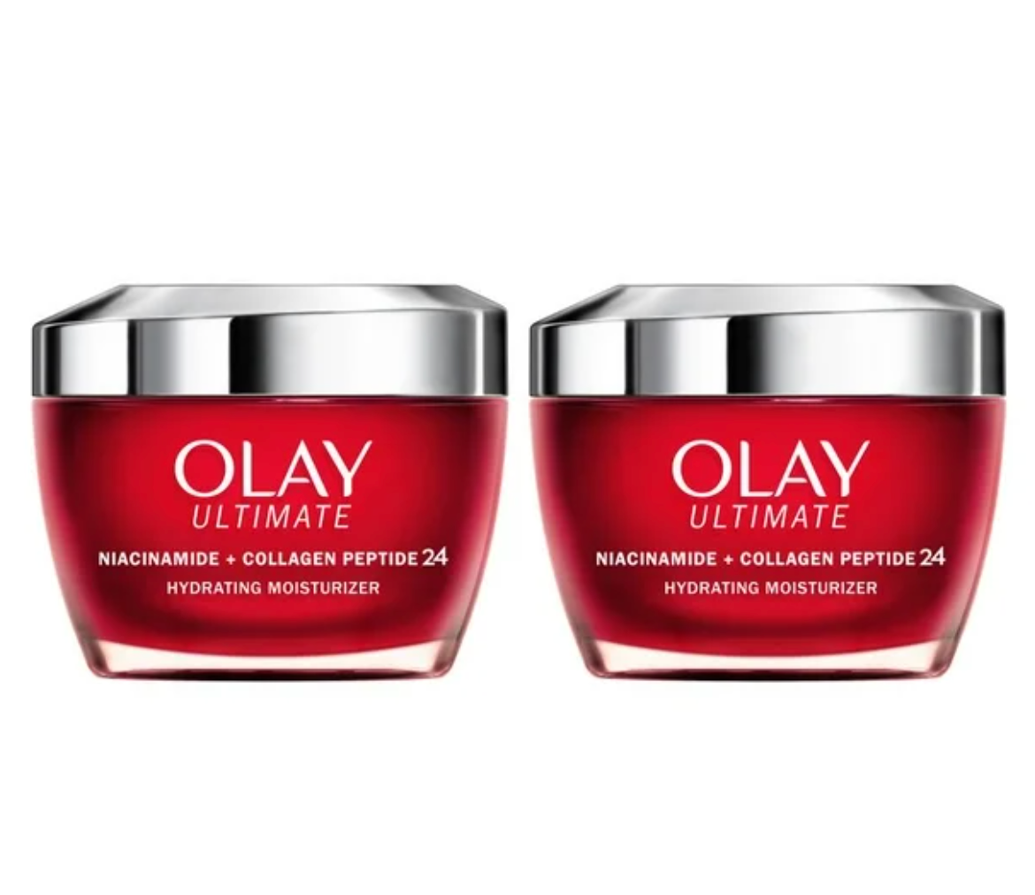 Crema Hidratante de Día Olay Niacinamida, Collageno y Peptide 2 pzas de 48 g c/u - .