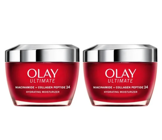 Crema Hidratante de Día Olay Niacinamida, Collageno y Peptide 2 pzas de 48 g c/u - .