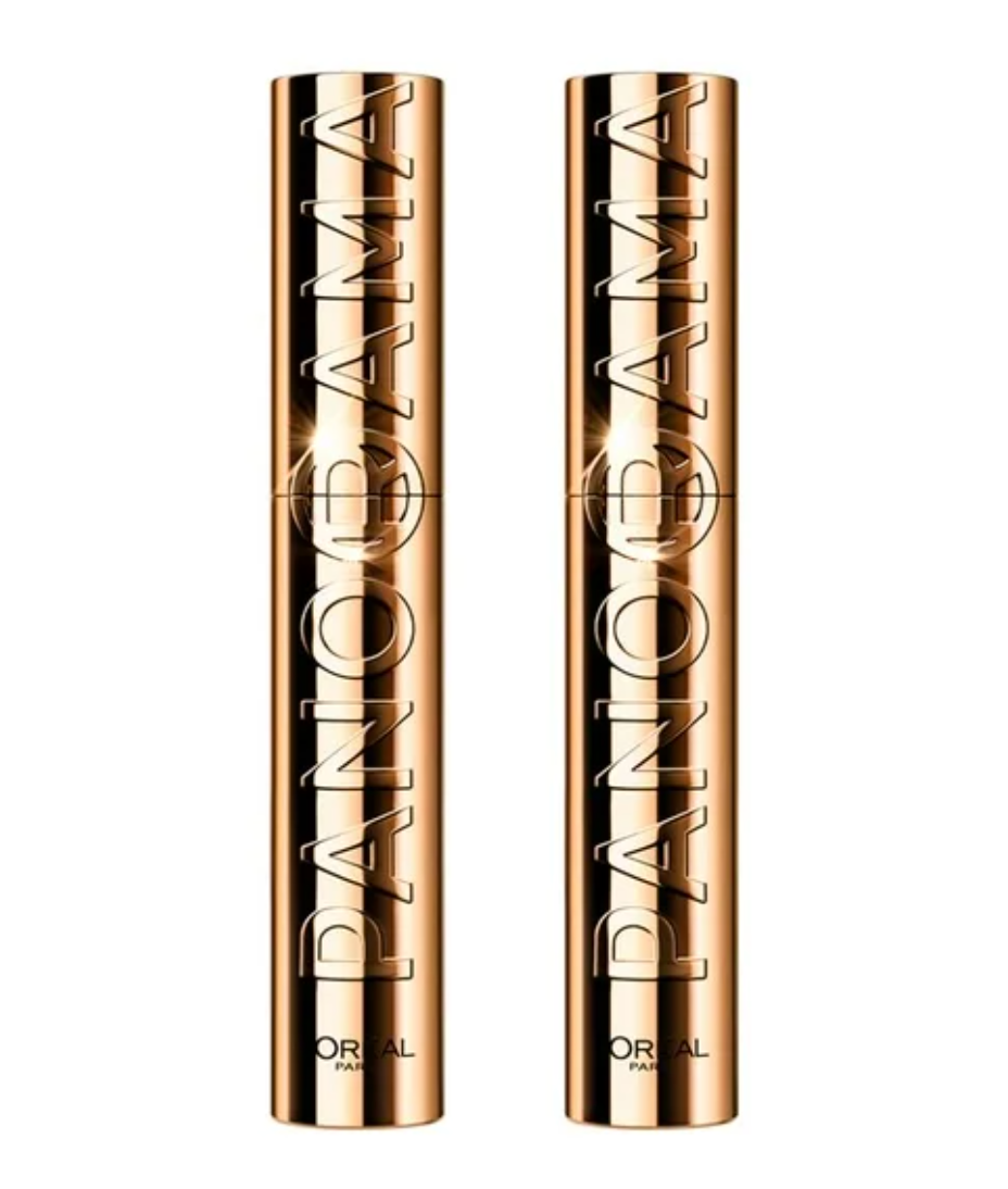 Máscara de Pestañas L'Oréal Panorama 2 pzas 9.4 ml c/u + 1 Le Matte Resistance 5 ml - .