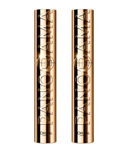 Máscara de Pestañas L'Oréal Panorama 2 pzas 9.4 ml c/u + 1 Le Matte Resistance 5 ml - .