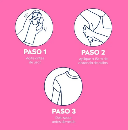 Antitranspirante Nivea Black and White Invisible Clear 3 pzas de 250 ml - .