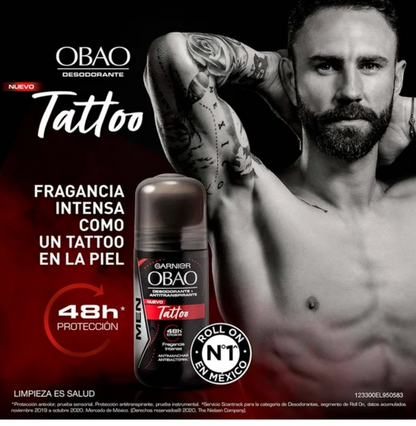 Desodorante Roll On Garnier Obao 5 pzas de 65 g c/u - .