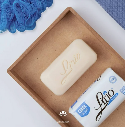 Jabón de Tocador Lirio Neutro 14 pzas de 150 g - .
