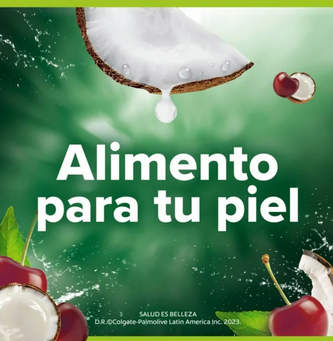 Jabón en Barra Palmolive Naturals Cereza y Coco 8 pzas de 120 g c/u - .