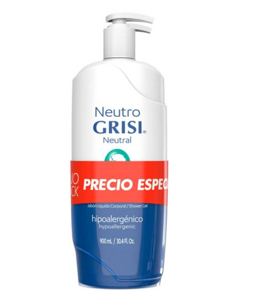 Jabón Corporal Grisi Neutro 2 pzas de 900 ml - .