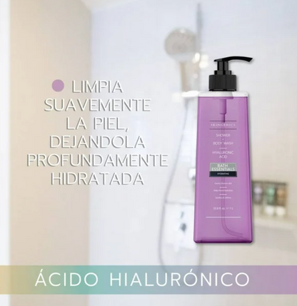 Jabón Líquido Corporal Skingenics Ácido Hialurónico 1 l - .