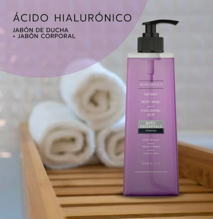Jabón Líquido Corporal Skingenics Ácido Hialurónico 1 l - .