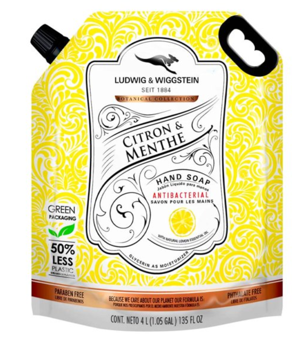 Jabón Líquido Para Manos Ludwig & Wiggstein Botanical Collection 4 L - .