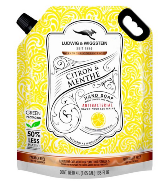Jabón Líquido Para Manos Ludwig & Wiggstein Botanical Collection 4 L - .