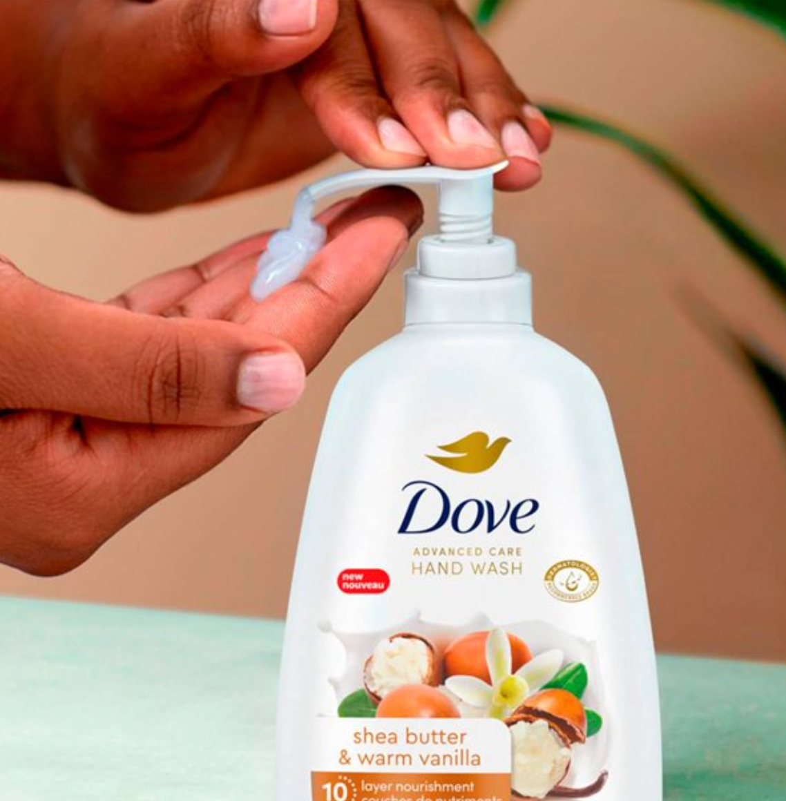 Jabón Líquido para Manos Dove 2 pzas de Deep Moisture y 2 pzas de Shea Butter de 355 ml - .